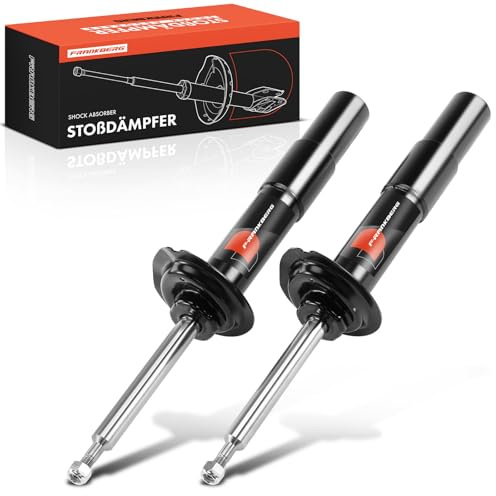 Frankberg 2x Stossdämpfer Stoßdämpfer Vorne Links Rechts 574mm Gasdruck | Kompatibel mit 5er Touring E61 5er E60 Replace# 31326764458,31306775057