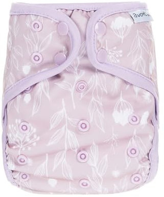 avo+cado Explorer One Size Stoffwindel-Überhose (Wildpflanzen)