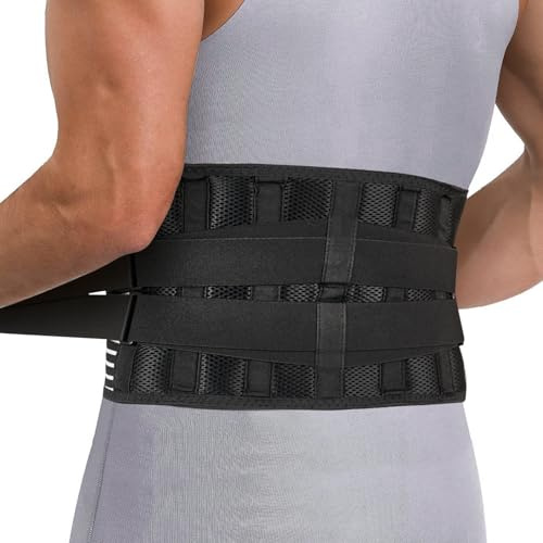 Sewokon RüCkenstüTzgüRtel,RüCkenbandage,RüCkenbandage Herren,RüCkenbandage Damen,RüCkenstüTzgüRtel Testsieger,GrößE XL