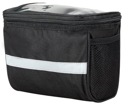 FZSECRIU lenkertasche Fahrrad，fahrradtasche Lenker，Cube ebike Korb，wasserdichte Herren Damen Fahrrad Lenkertasche ，Rennräder, Mountainbikes, Motorradtaschen Zubehör