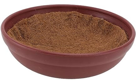 BELLIFFY Kokos Tauben Nestmatte Mit Schüssel 5 Stück Langlebiges Naturschutz Zubehör Für Taubennester Haustierbrutunterlage
