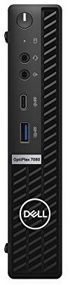 Dell OptiPlex 7080 Micro USFF PC – i7 10700T (8 Cores, 2.0/4.5GHz), 1TB PCIe Gen 4.0x4 NVMe, 16GB DDR4, UHD Graphics 630, GbE, WIFI 6 & Bluetooth 5.1, Windows 11 Pro (Renewed)