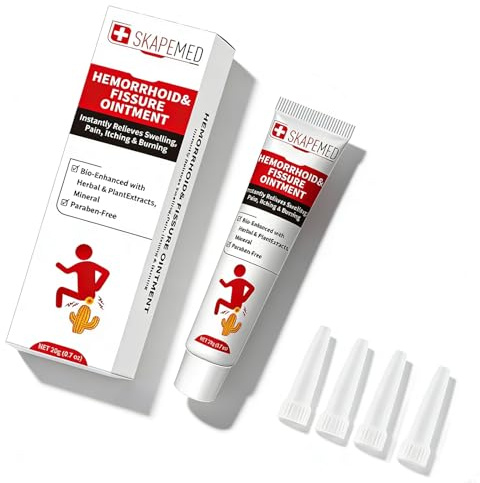 Haemorrhoid Cream 20g - for Relief of External Discomfort, Itching and Irritation