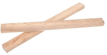 Homoyoyo 2 pièces Manche de Hache Bois Poignée de Rechange Robuste pour Outils de Travail du Bois Compatible avec Haches et Accessoires de Camping et Facile à Entretenir