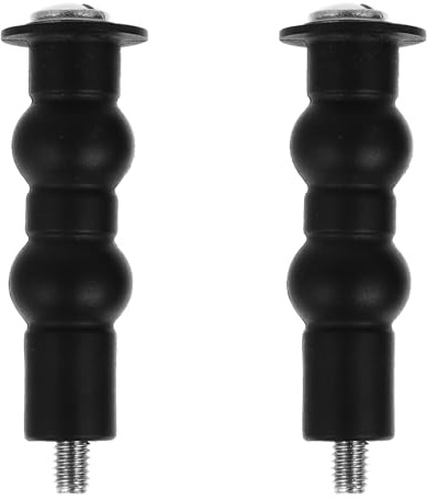 Mikikit Viti di Fissaggio per Copriwater 2 Pezzi Bulloni di Espansione per Wc in Materiale Resistente Superficie Liscia Facile Installazione per Accessori Bagno