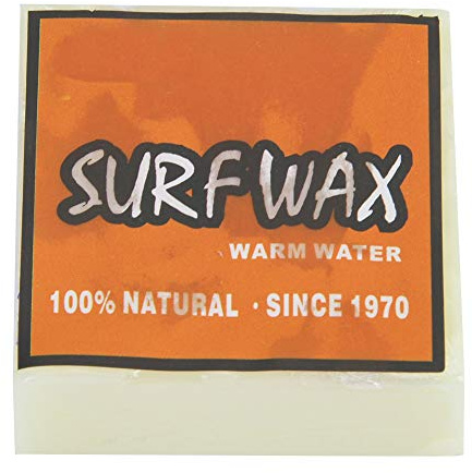 Baxnore Cera da surf per tavola da surf Skimboard Skateboard Cera premium antiscivolo Grip Tropicale Caldo Freddo Freddo Opzioni per acqua ad alte prestazioni Durevole e di lunga d (Arancia)