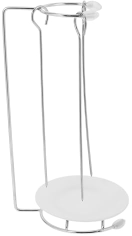 Kisangel Soporte Plata Brochetas para Inoxidable con Distribución de Acero Uniforme del Calor y Fácil de Limpiar, Accesorio con para Asar Color para Barbacoa Parrilla