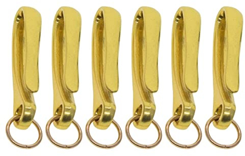 QSTDGVPW Japanisches Angelhaken Schlüsselanhänger Set mit Geldbörse, DIY Bastelhaken, Ketten Und Schlüsseln, golden