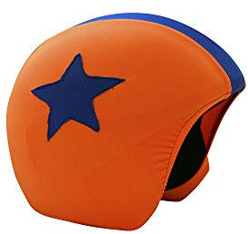 Coolcasc Herren, Damen Foggy Star, orange/blau, Einheitsgröße