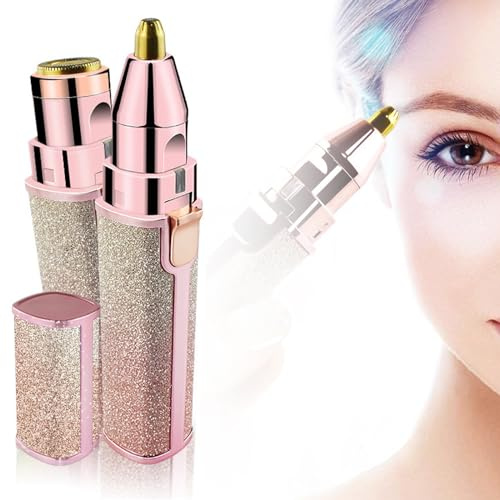 Rasoi Per Il Viso Da Donna 2 in 1 Epilatore Portatile Ricaricabile Per Il Viso Da Donna Per Viso Mento Labbra Corpo Braccia Gambe
