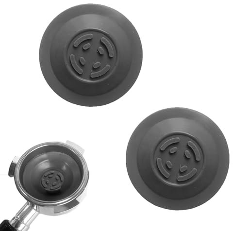 Sage Cleaning Tablets,2Pcs Universal 54mm Silicone Espresso Backflush Sage Cleaning Disc Coffee Machine Handle Cleaning Pad Coffee Machine accessories Compatible with Most for Espresso Machines
