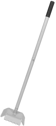 Stainless Steel Trash Can Compactor for Kitchen and Office Use | Silver Finish, Plastic Handle and Press Surface, Supports Cleaner Waste Control and Smaller Bag Changes