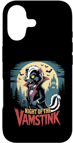 Custodia per iPhone 17 Skunk Puzza Tasso Vampiro Vamstink Halloween