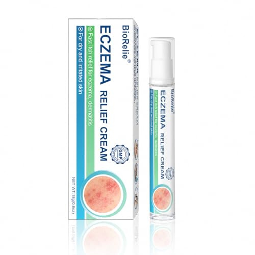 Beruhigende Ekzem Creme 18g,Itching Cream | für Rötungen,Itching,Trockene,Irritierter,Nährende Feuchtigkeitspflege