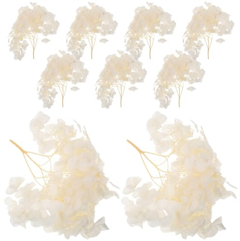 Uonlytech Pétales Séchés D'hortensia Set 30g Beige Fleurs pour Décoration de Mariage et Bricolage pour de Table Élégant et Solide