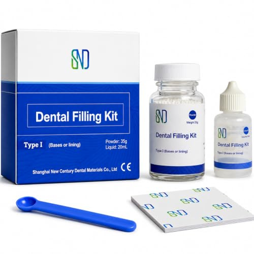 Tooth Filling Kit – Dental Repair Kit for Broken Teeth, Lost Fillings, Chipped Teeth & Tooth Cavities | Fixing Loose Crowns, Inlays, or Braces, Simple and Durable