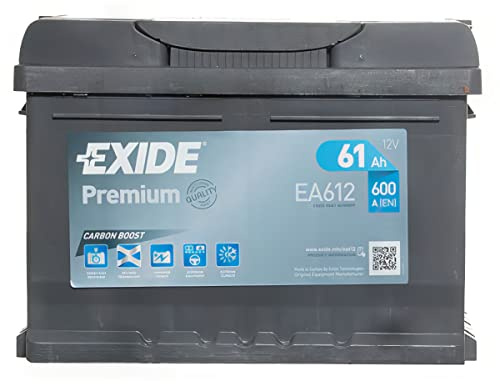 Exide Premium Carbon Boost EA612 61Ah Autobatterie