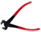 Tenaza rusa de metal con refuerzo de goma en el mango de 17,5 x 6,8 cm. Alicate ruso para labores de bricolaje. Herramienta de metal para diversos usos.
