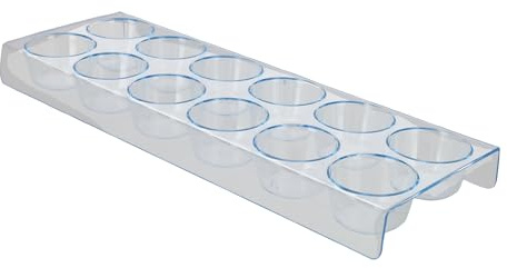 sparefixd Fridge Freezer Egg Tray Rack 12 Eggs 280 x 95mm for INDESIT