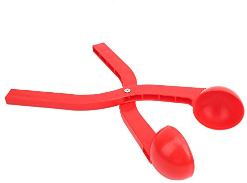 ziyang Snowball Maker - Plastic Snowball Clip - Red - Whimsical - Kid, Adult