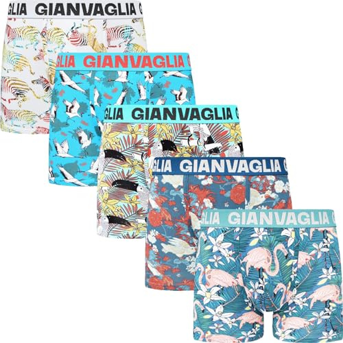 BestSale247 Boxershorts för män, 3-pack, 5-pack, underkläder, kalsonger, retroshorts för män, av supermjuk bomull, XL
