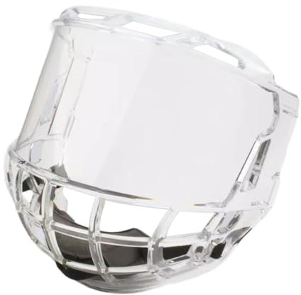 Perfeclan Ice Hockey Visor Shield Combo Protective Equipment Dryland Hockey Match Training Practice Face Shield Protector for Women Men