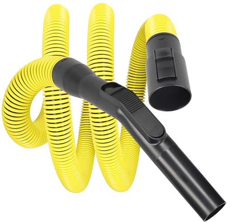 Staubsaugerschlauch für Kärcher 32mm - 2,2m Premium Saugschlauch kompatibel mit Kärcher WD MV A K Nass Trocken Staubsauger - Zweischichtig Verstärkt Extra Robust - SAFE 'N CLEAN