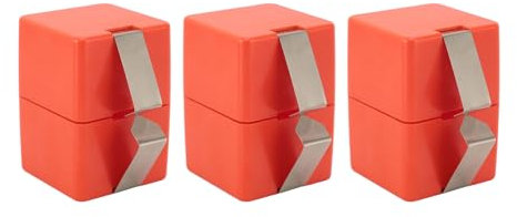 Abridor de Cáscaras de Huevo, 3 Piezas de Mano para Romper Cáscaras de Huevo, Herramienta para Galletas de Huevos Crudos y Cocidos, Pelador de Huevos Duros, Cubo de Huevo,