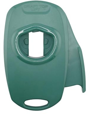 Draft Top Lift Universal Topless Can Opener - Smooth Edge Aluminum Can Lid Remover For Beer, Cocktails, & Soda - Ideal For Tailgating & Garnishes, As Seen On Shark Tank, Made In The USA, Forrest Green