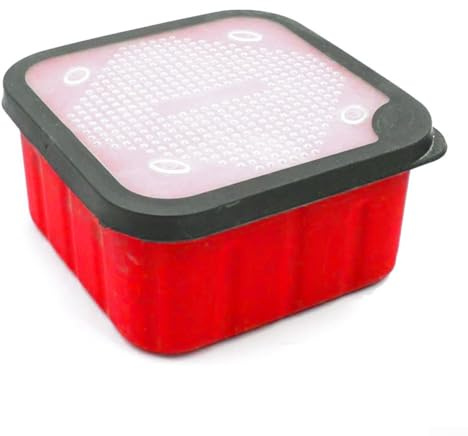 Elegante y funcional caja de cebo vivo diseñada para mejorar tu experiencia de pesca (L# (170 x 170 x 85 mm)