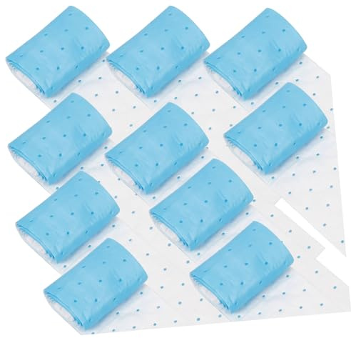 Mikikit 10 Piezas Filtro de Aceite para Campana Extractora Paquete Papel Absorbente para Cocina Material de No Tejida y Compatible con Diversos de Extractores de Cocina