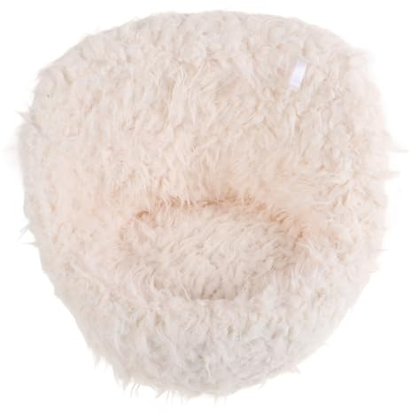 NUOBESTY Baby Photo Prop Sofa Comfortable Cotton Newborn Photography Chair Lightweight Stylish Design for Photoshoots and Studio Use with Plush Design
