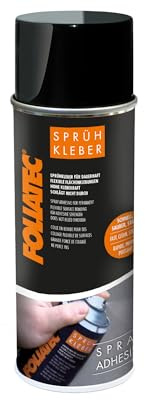 Foliatec Sprüh Kleber für Panther Wrap Wildleder Folie, auch für Stoffen, Geweben und Dachhimmeln, transparent, 500ml