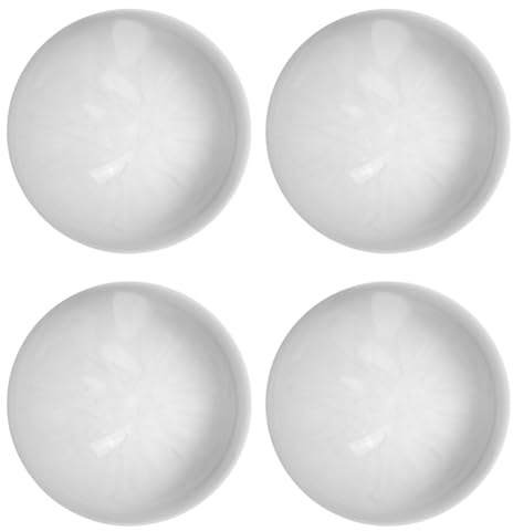 MUELODSIC 4 Sfere di Cristallo in Vetro Trasparente da 50 MM Sfere di Cristallo per Fotografia e Meditazione Decorazioni Feng Shui da Tavolo per Casa e Ufficio