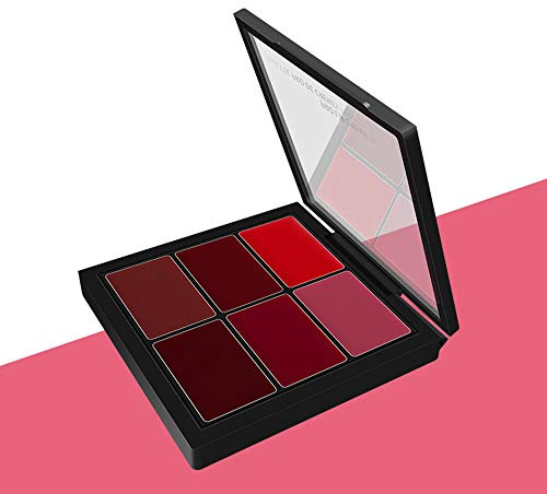 Palette multifunzionale per blush lip gloss e rossetto labbra nutrienti lunga durata sicura pulita uso professionale in salone casa festa casual trucco matrimonio