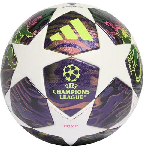 adidas UEFA Champions League Final Competition Replica Ball JX9096, Unisex Footballs, Purple