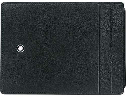 Montblanc Meisterstück Kreditkartenhülle, 12 cm, Schwarz