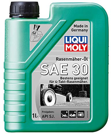 LIQUI MOLY Aceite para cortacéspedes SAE 30 | 1 L | Aceite de herramienta de jardín | 1264