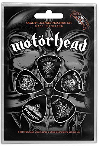 Motörhead Plektrum Set Gitarren Plektren Bad Magic
