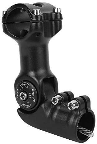Fahrradlenkerstange, Verlängerung, Mountainbike, Aluminiumlegierung, verstellbarer Winkel, für Fahrrad, Rennrad, MTB, BMX, Montagezubehör für Adapter