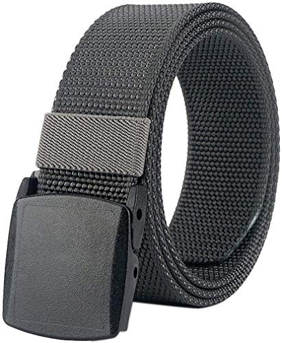 LionVII Gürtel für Herren Tactical Military Nylon mit Kunststoffschnalle 130cm