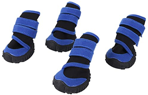 Wasserdichte Hundestiefel, Haustier-Schnee-Winterschuhe, Socken für Wunden, Outdoor-Schuhe, Schnee-Hundeschuhe für den Winter