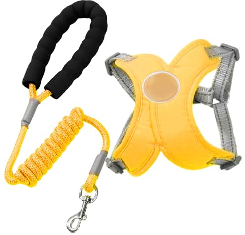 Imbracatura per cani di piccola taglia, regolabile, anti-tiraggio, con struttura X, traspirante, per razze piccole, allenamento passeggiata, viaggi, jogging, escursionismo, campeggio