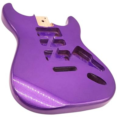 E Gitarren Bausätze Zum Selberbauen DIY E-Gitarrenkorpus Metallic-Lila