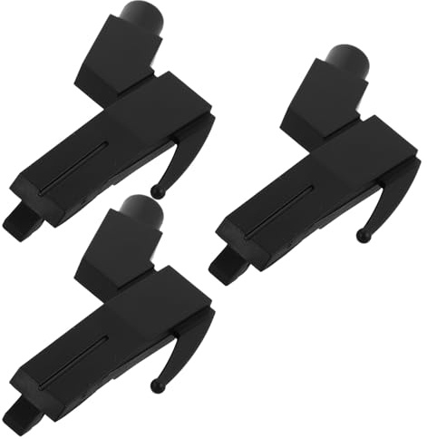 TOYANDONA Soporte para Aguja de Fonógrafo 3 Piezas para Cartuchos Fonográficos de Vinilo, Rack Compacto para Almacenar y Proteger Cabezales de Tocadiscos en Equipos Dj y Música