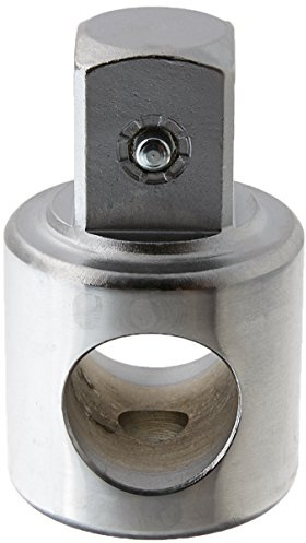 HAZET Schiebestück 1015-1, 3/4 Zoll (20 mm) Vierkant, Stiftsicherung | Abtrieb 3/4 Zoll (20 mm) Vierkant massiv, Chrom-Vanadium, verchromt, poliert, DIN 3122, Länge 60 mm, 263 g