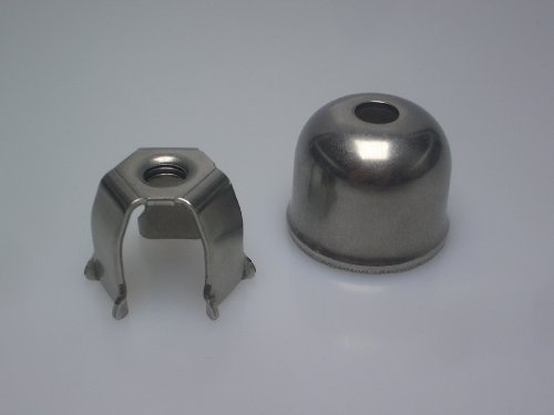 Spikes-Spider 72.210 - Juego Clips de fijación para Cadenas (Anchura 22mm, 10 Unidades)