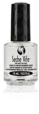 Seche Vite Dry Fast Top Coat, 0.5 oz (Pack of 5)