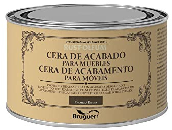Rust-Oleum Bruguer Cera de acabado para muebles Oscura 400 ml