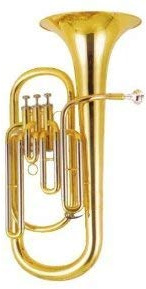 aS Arnolds & Sons ABH-1221 L in B Tenorhorn - Messing lackiert